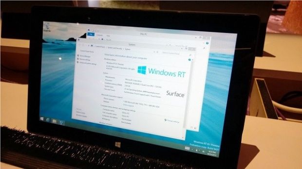 Surface RT running Windows RT 8.1