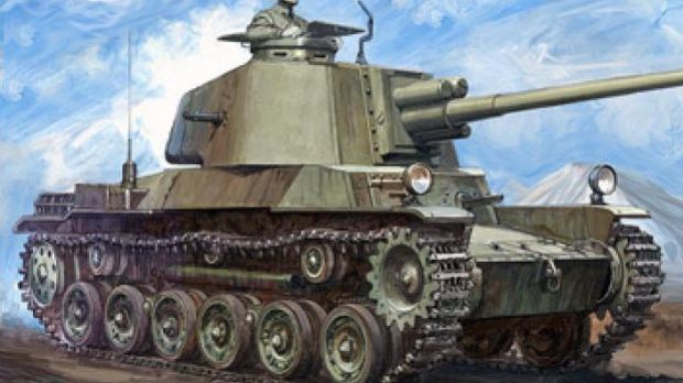 Japanese Chi-Nu Kai medium tank