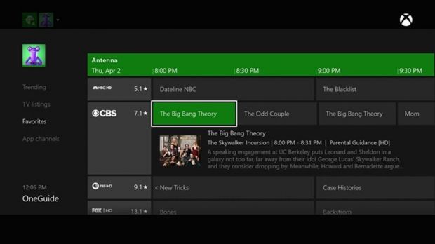Xbox One TV move