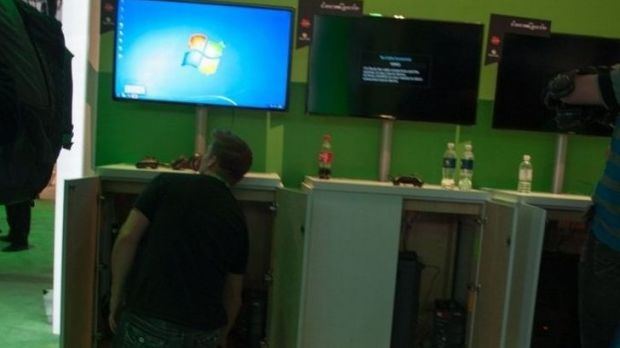 A Xbox One demo station was actually a Windows 7 PC