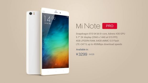 Xiaomi Mi Note Pro is a very powerful flagship