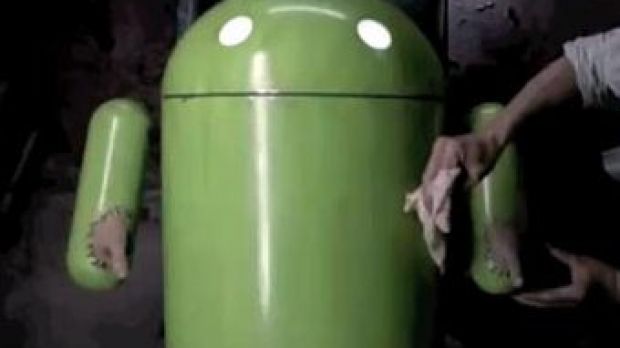 Android 'thumbable' toy