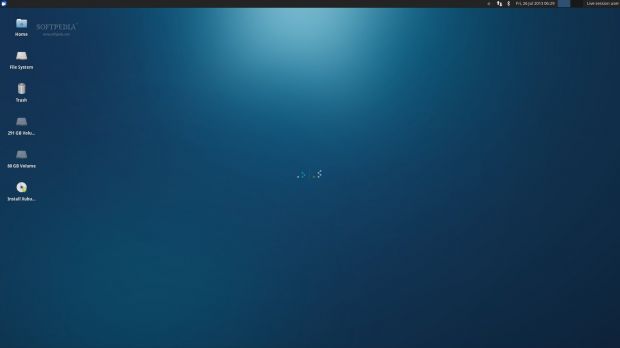 Xubuntu 13.10 Alpha 2 desktop