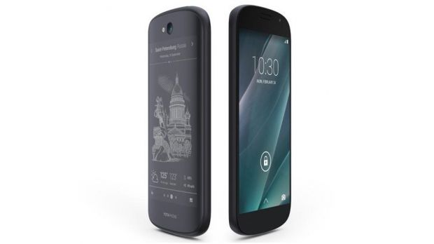YotaPhone 2 (right and left side)