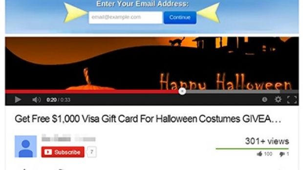 Halloween-themed scam