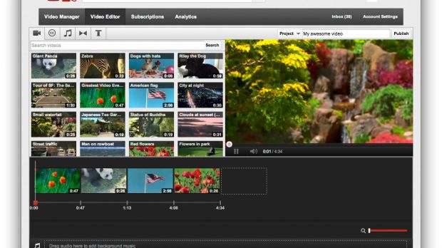 The new YouTube video editor