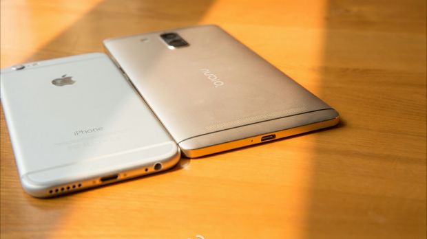 ZTE Nubia Z9 compared to the iPhone 6