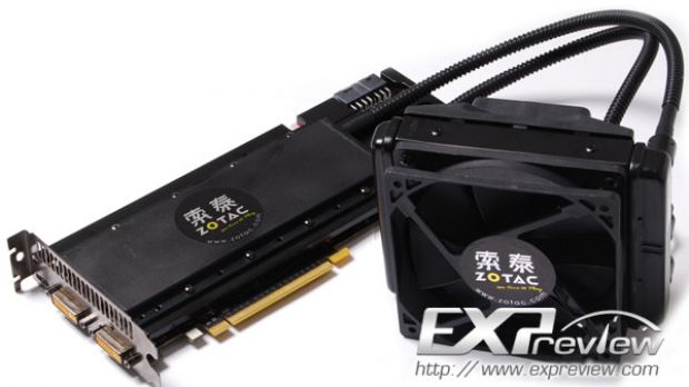 Zotac water-cooled GTX 580 graphics card
