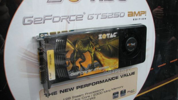 Zotac showcases its GeForce GTS 250 series at CeBIT