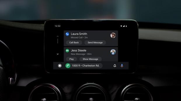 The modern Android Auto UI