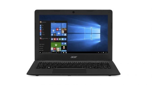 Acer Cloudbook frontal view
