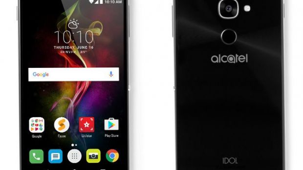 Alcatel Idol 4S front and back view