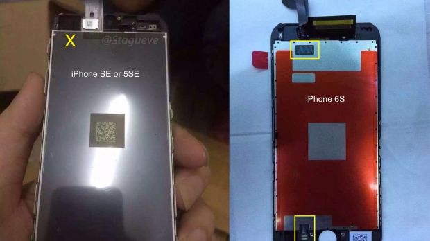 Alleged photos of iPhone SE