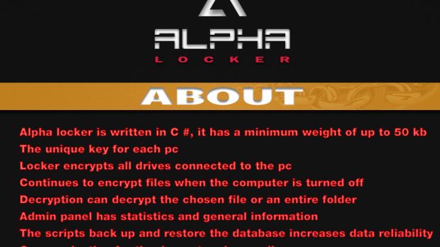 AlphaLocker ad