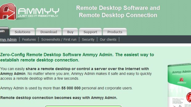 Ammyy Admin website