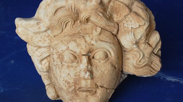 Ancient Medusa head found in Turkey