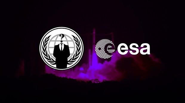 Anonymous hacks European Space Agency database