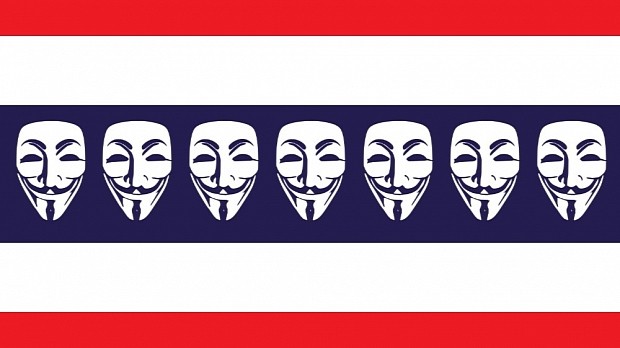 Anonymous hacks Thai police servers