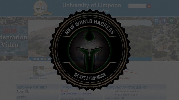 New World Hackers leak data from University of Limpopo