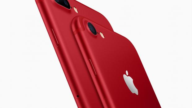New red iPhone 7 and iPhone 7 Plus