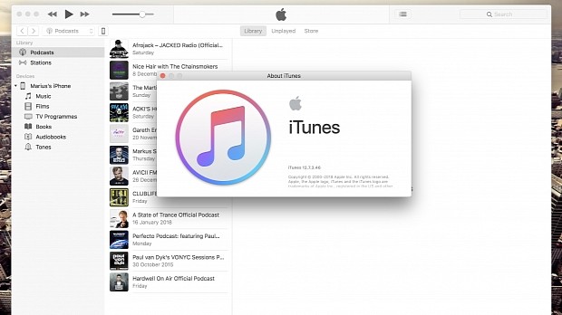 iTunes 12.7.3