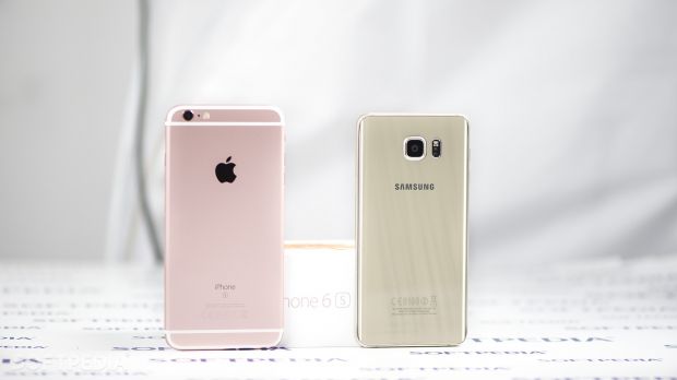 iPhone 6s Plus and Galaxy Note5, iOS versus Android