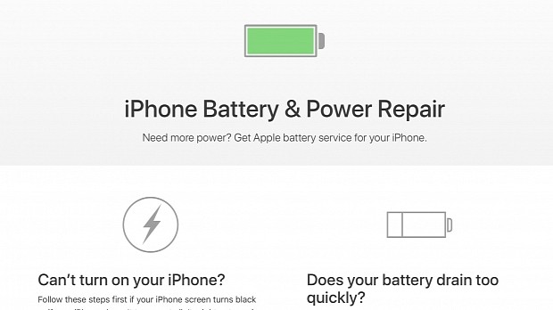iPhone battery replacement