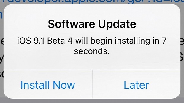 iOS 9.1 Beta 4