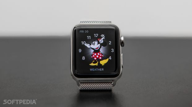 Apple Watch Series 2 Minnie Mouse face