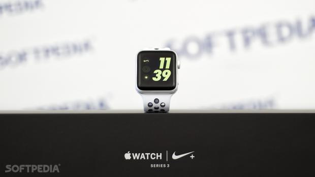 Apple Watch Series 3 special-edition Nike home screen
