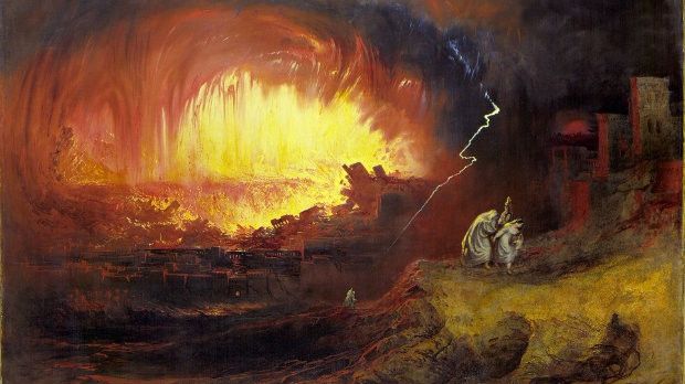 "The Destruction of Sodom and Gomorrah" by John Martin, 1852