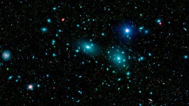 A view of the Coma Cluster
