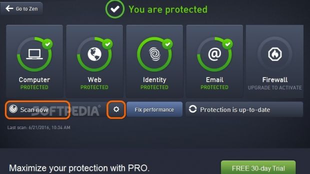 Protect your computer from malware using AVG Antivirus Free