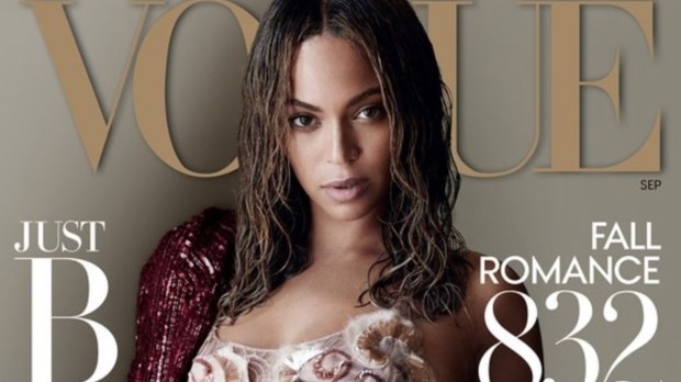 Beyonce lands the cover of the September 2015 issue of Vogue US