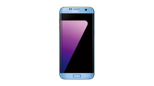 Blue Coral Galaxy S7 edge (front)