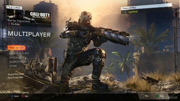 Call of Duty: Black Ops 3 multiplayer beta design