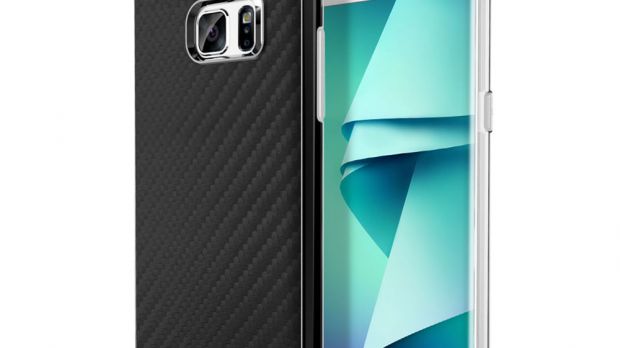 Galaxy Note 7 Case in Carbon Fibre Black