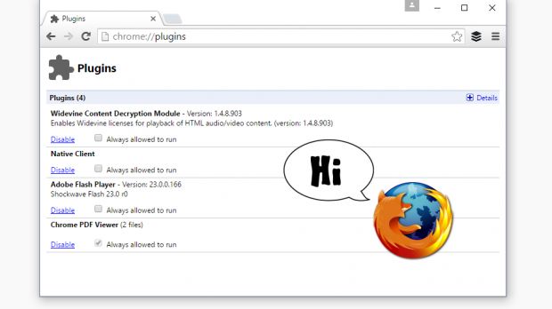 Firefox may integrate some Chrome plugins