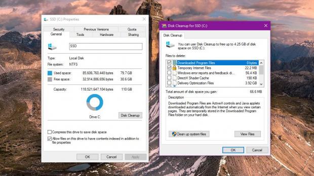 Windows 10 features new storage tools that help users automatically clean up their drives when they are running low on storage.