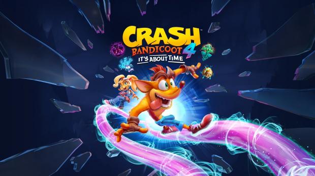 Crash Bandicoot 4: It's About Time key art