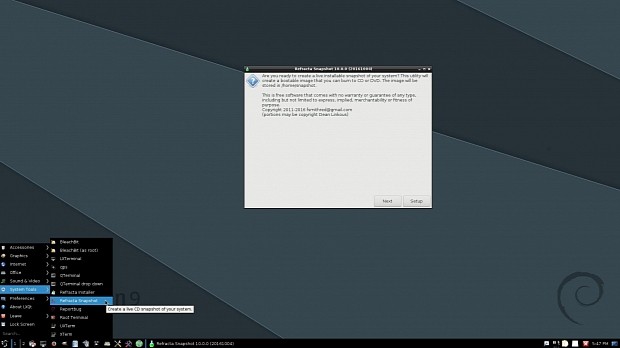 DebEX LXQt Build 161209 - live Desktop