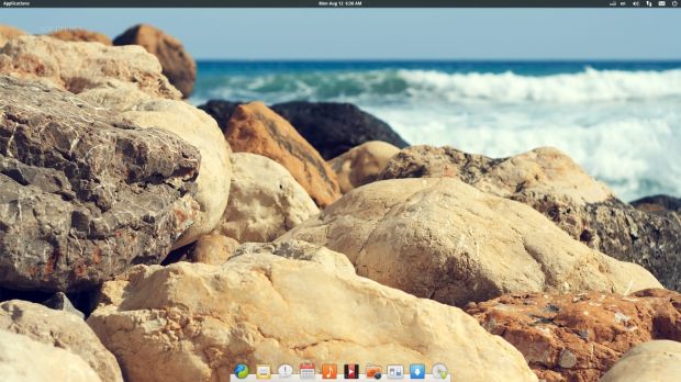 elementary OS “Luna” 0.2 desktop