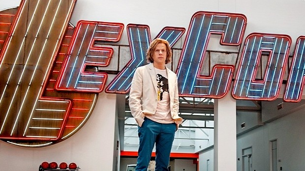 Jesse Eisenberg as Lex Luthor before going bad in “Batman V. Superman: Dawn of Justice”