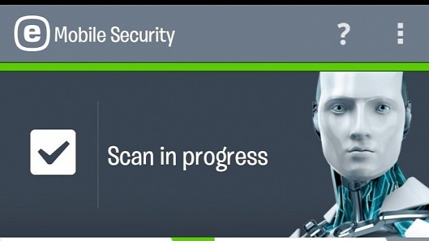 The main screen of ESET Mobile Security & Antivirus for Android