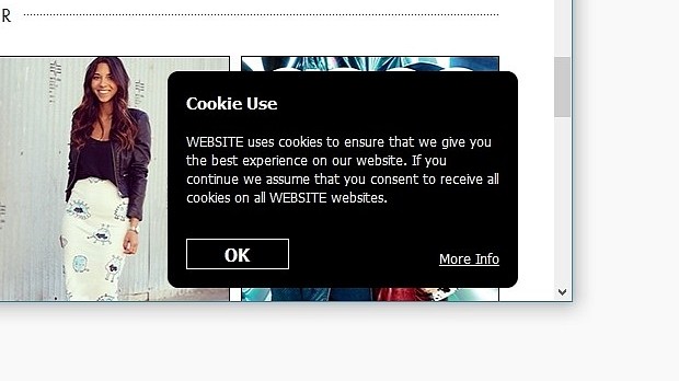 EU Cookie Law notifications abused in clickjacking technique