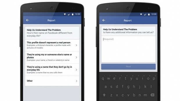 Facebook launches new fake name reporting system