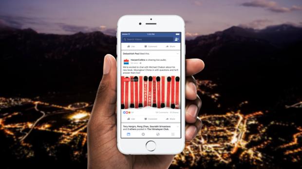 Facebook introduces Live Audio