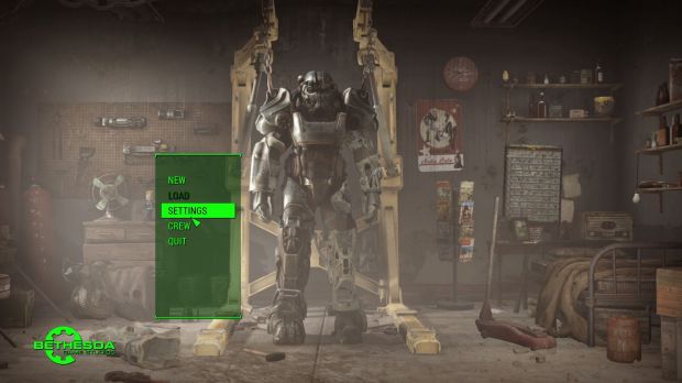 Fallout 4 main menu