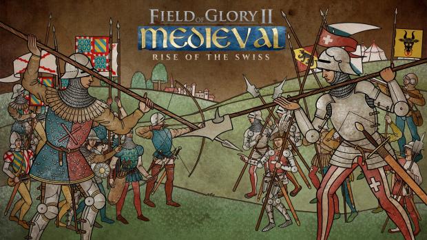 Field of Glory II: Medieval - Rise of the Swiss key art
