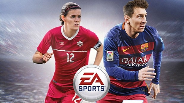 FIFA 16 Alex Morgan cover